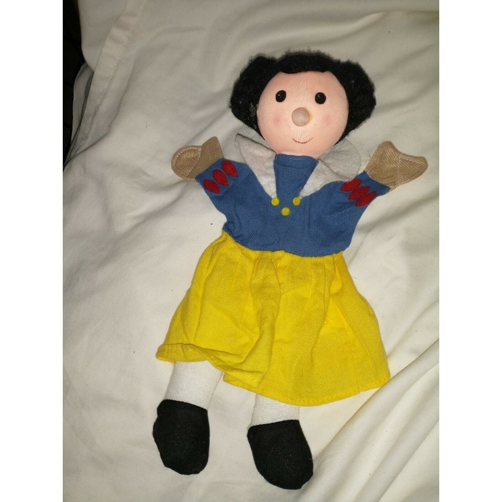 SNOW WHITE Hand Puppet marionette VINTAGE 9" 22 cm RARE